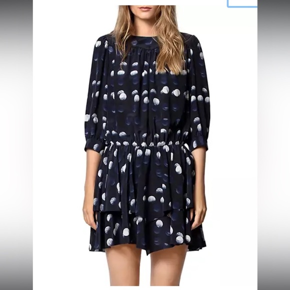 GUC Zadig & Voltaire- Rooka Dot Dress. Size See Measurements - Picture 1 of 5